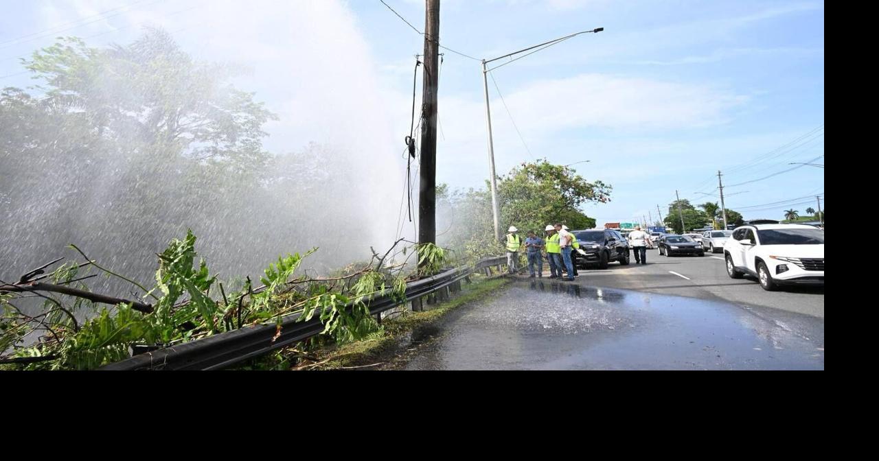 Más de 11,000 abonados podrían quedarse sin agua tras rotura de línea en la Avenida Kennedy