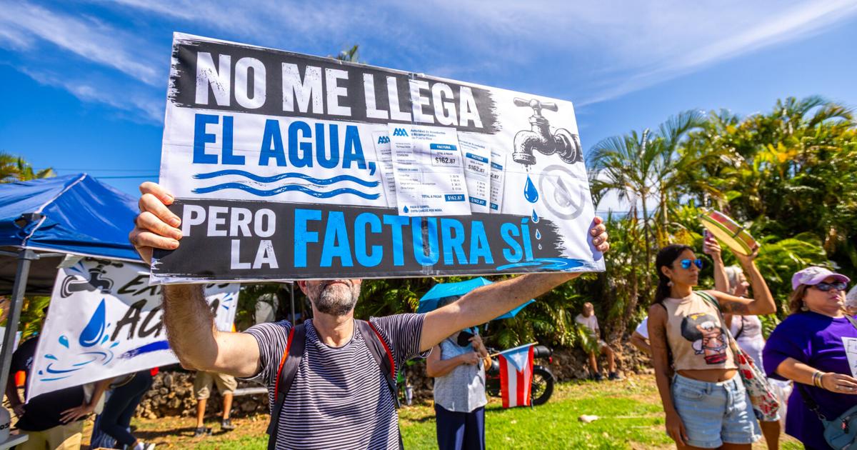 Coalición Queremos Agua exige servicio estable y salida del presidente de la AAA