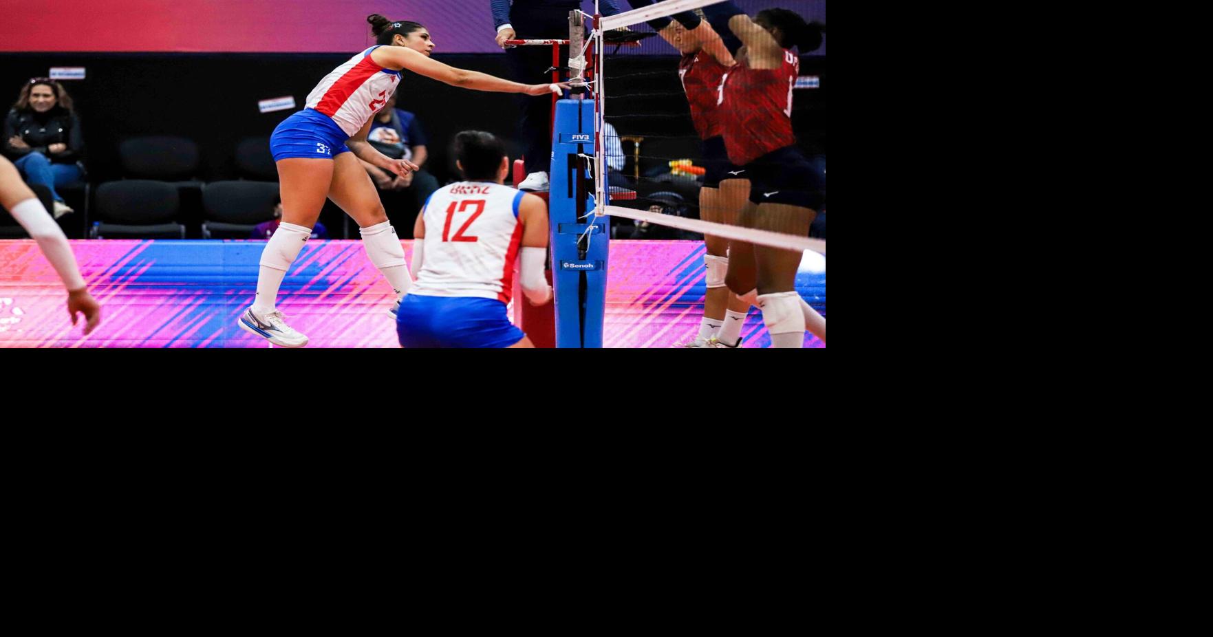 Puerto Rico clasifica a semifinales del Norceca pese a caída ante Estados Unidos