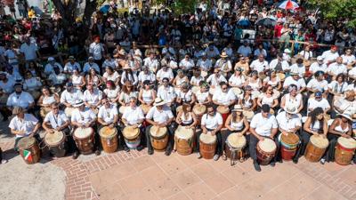 Encuentro de tambores en Mayagüez