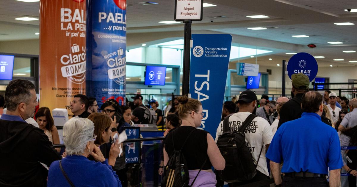 TSA reporta aumento de 22% en incautaciones de armas en aeropuertos de Puerto Rico