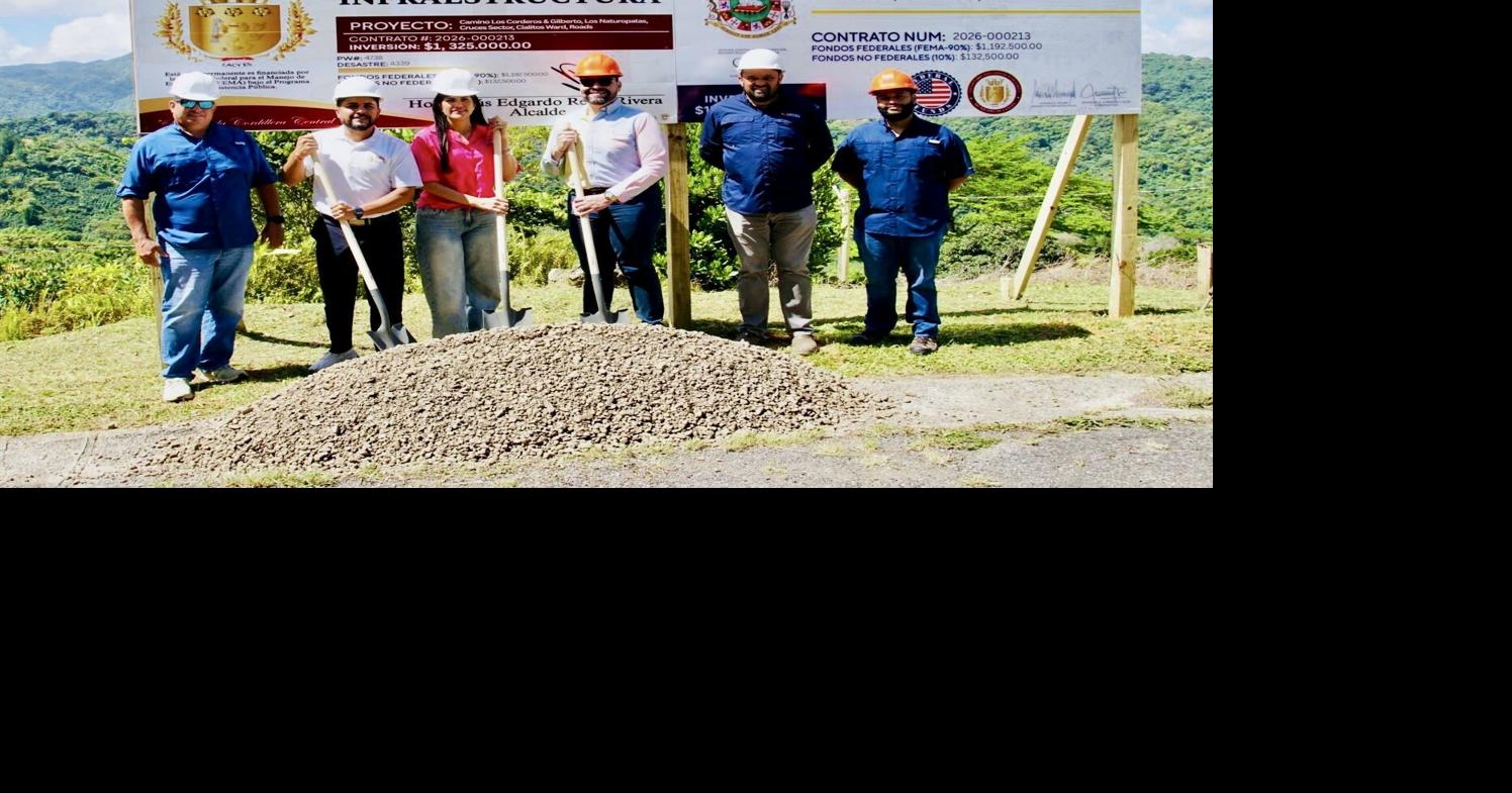 Inician nuevos proyectos de reconstrucción en Ciales