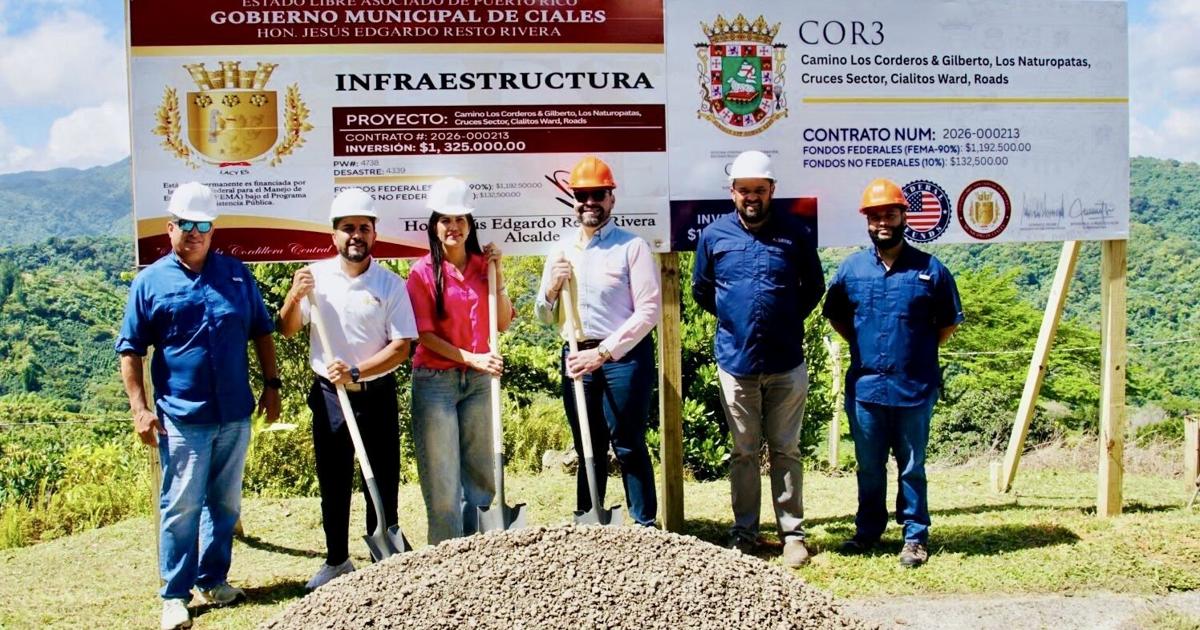 Inician nuevos proyectos de reconstrucción en Ciales