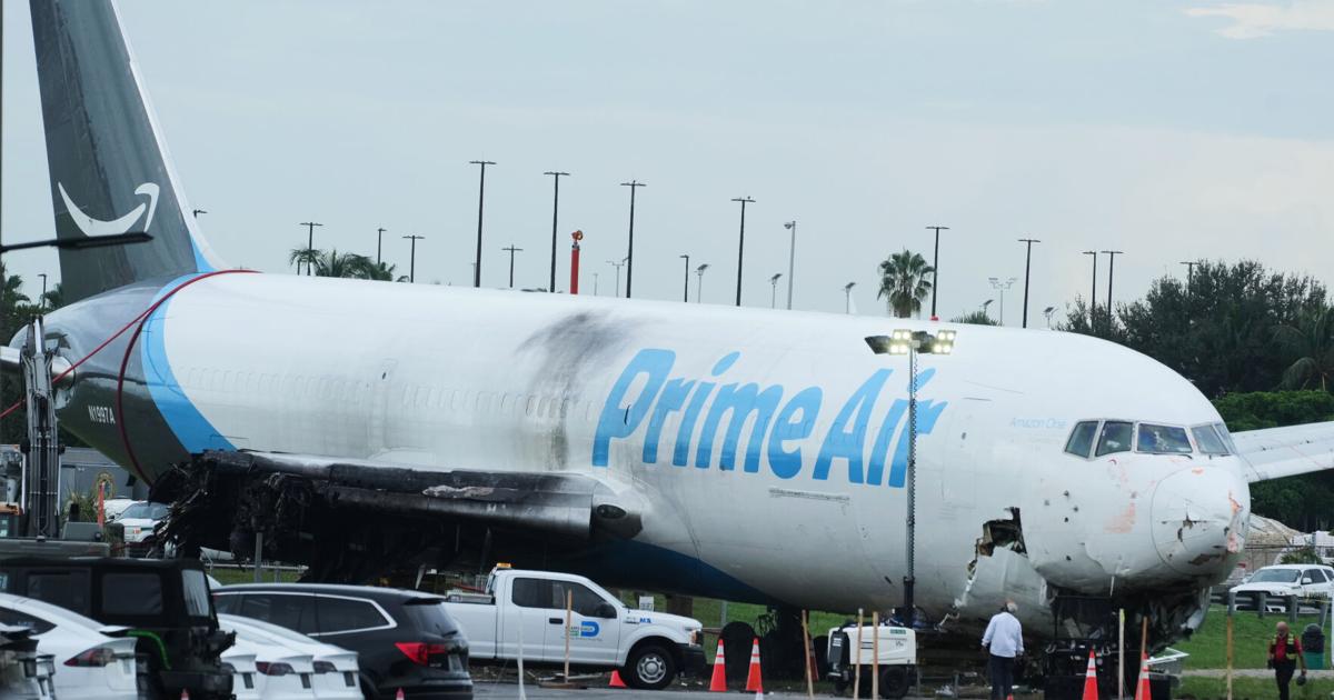 Avión de Amazon desde San Juan aterrizó a exceso de velocidad antes de accidente fatal en Miami