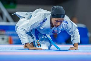Imagen de la cobertura de: Layla Ocaña y Luis Torres le dan medallas de bronce a Puerto Rico en karate