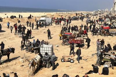 Culminan construcción de muelle para llevar ayuda a la Franja de Gaza