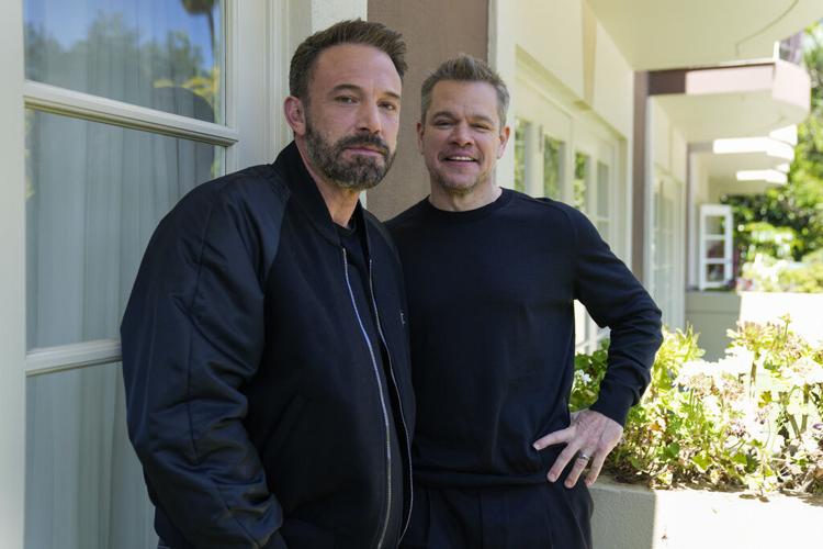 el joven matt damon y ben affleck