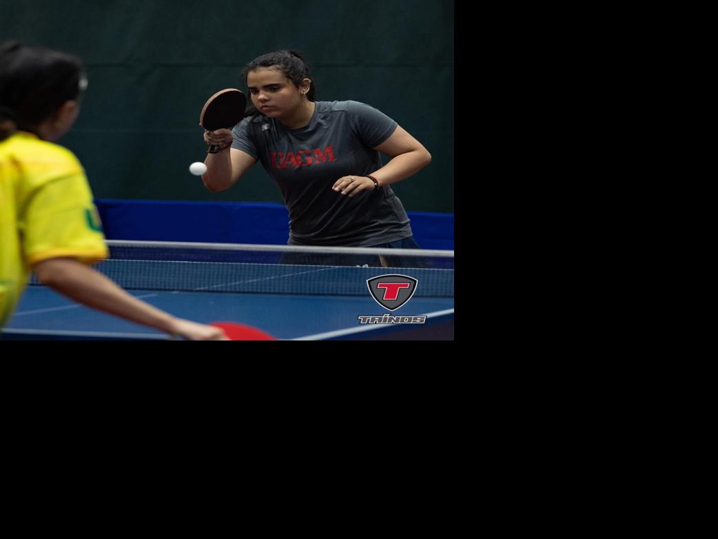 Fabiola Díaz lidera a las Taínas al campeonato del tenis de mesa universitario