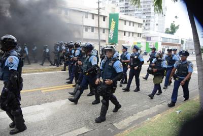 policia paro nacional