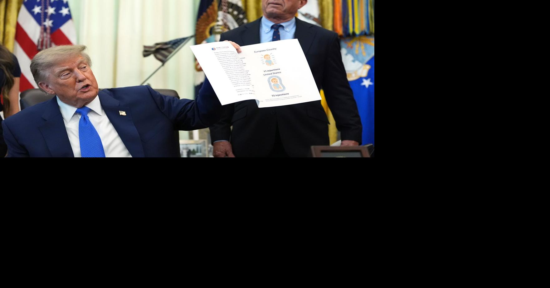 Orden ejecutiva de Trump para separar vacunas combinadas enfrenta enormes desafíos logísticos