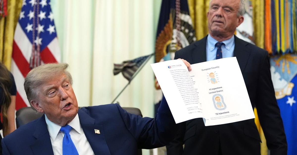 Orden ejecutiva de Trump para separar vacunas combinadas enfrenta enormes desafíos logísticos