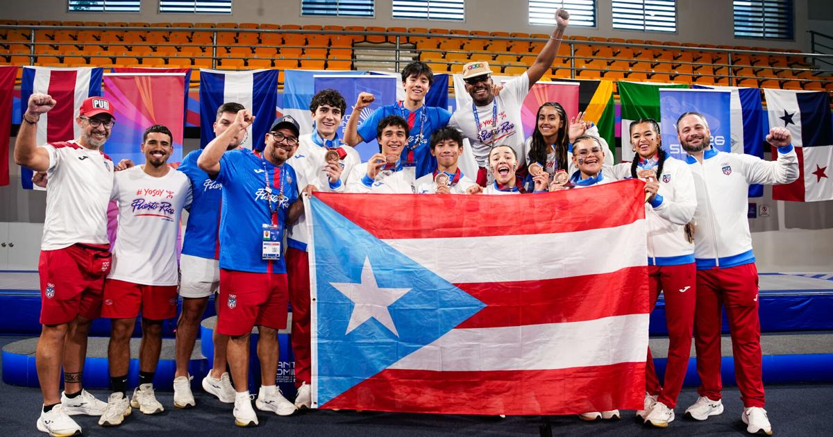 Puerto Rico cierra Santo Domingo 2026 con 124 medallas tras bronce en esgrima