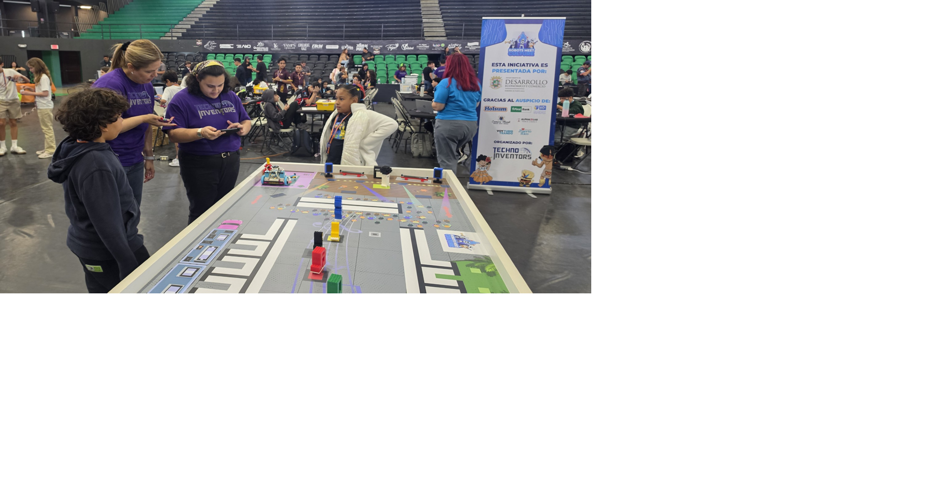 Más de 200 jóvenes compiten en Olimpiada de Robótica en Isabela rumbo a Final Internacional WRO