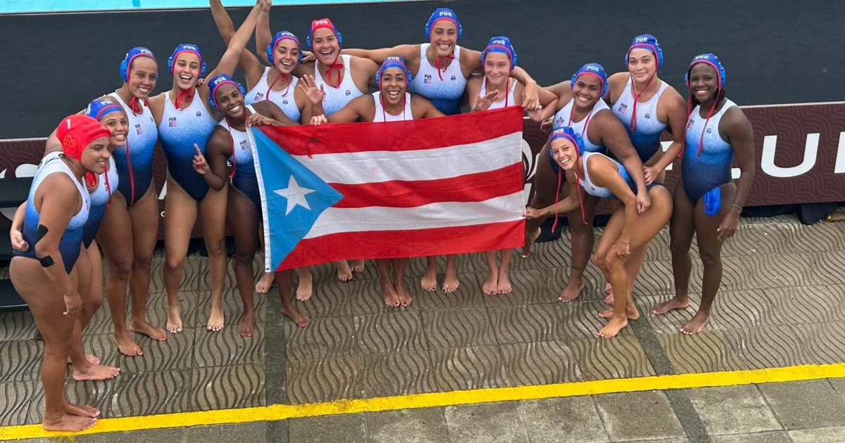 Puerto Rico clasifica en ambas ramas al polo acuático de Santo Domingo 2026