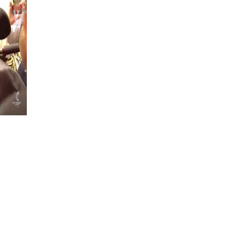 Momento en que sospechoso se entrega a las autoridades