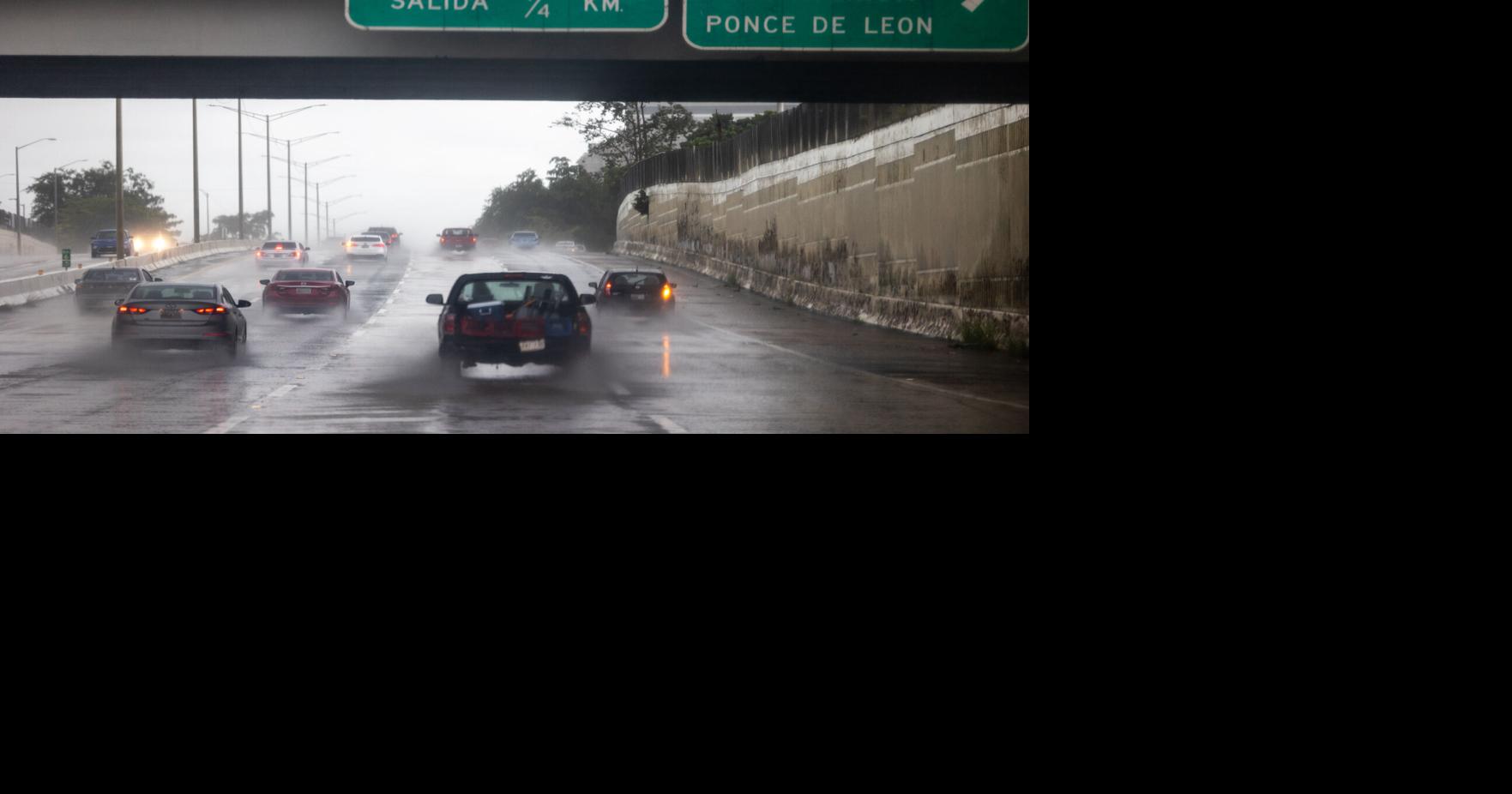 Vaguada trae aguaceros y tronadas a Puerto Rico este domingo con más lluvia en el interior y noroeste