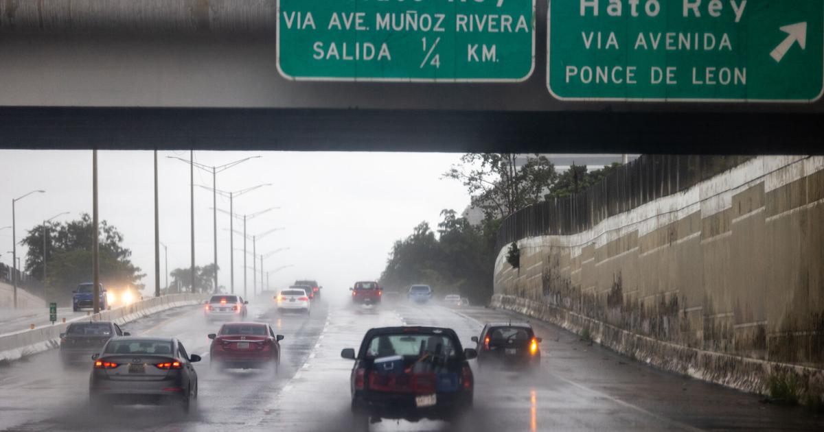 Vaguada trae aguaceros y tronadas a Puerto Rico este domingo con más lluvia en el interior y noroeste