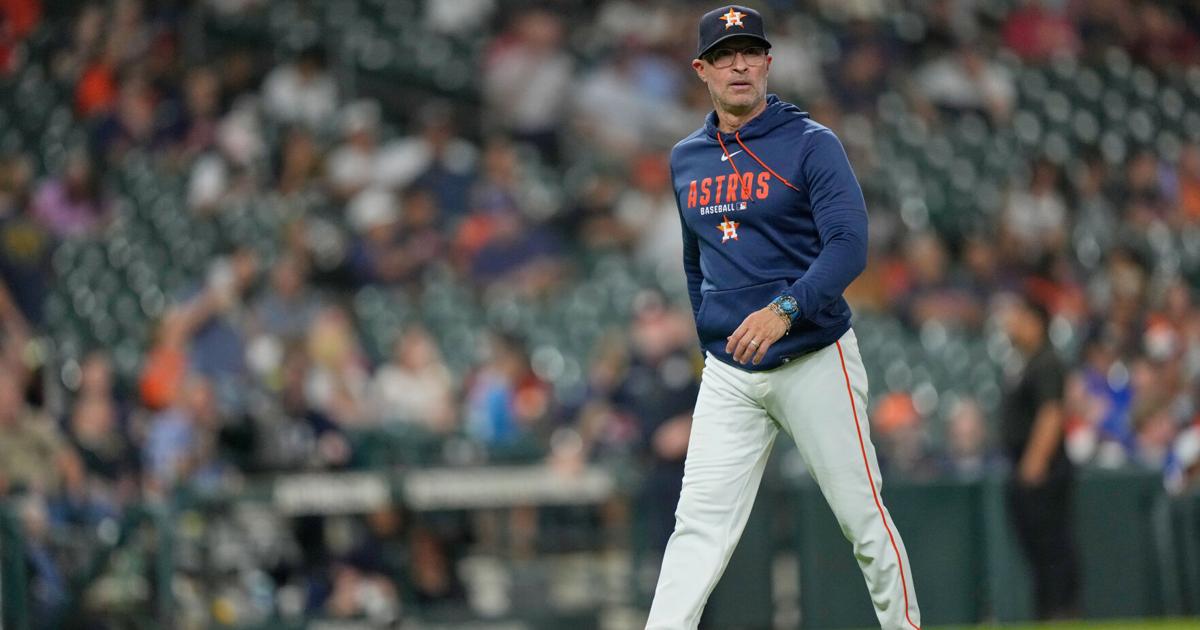 Joe Espada y los Astros se juegan la postemporada en su última semana de temporada