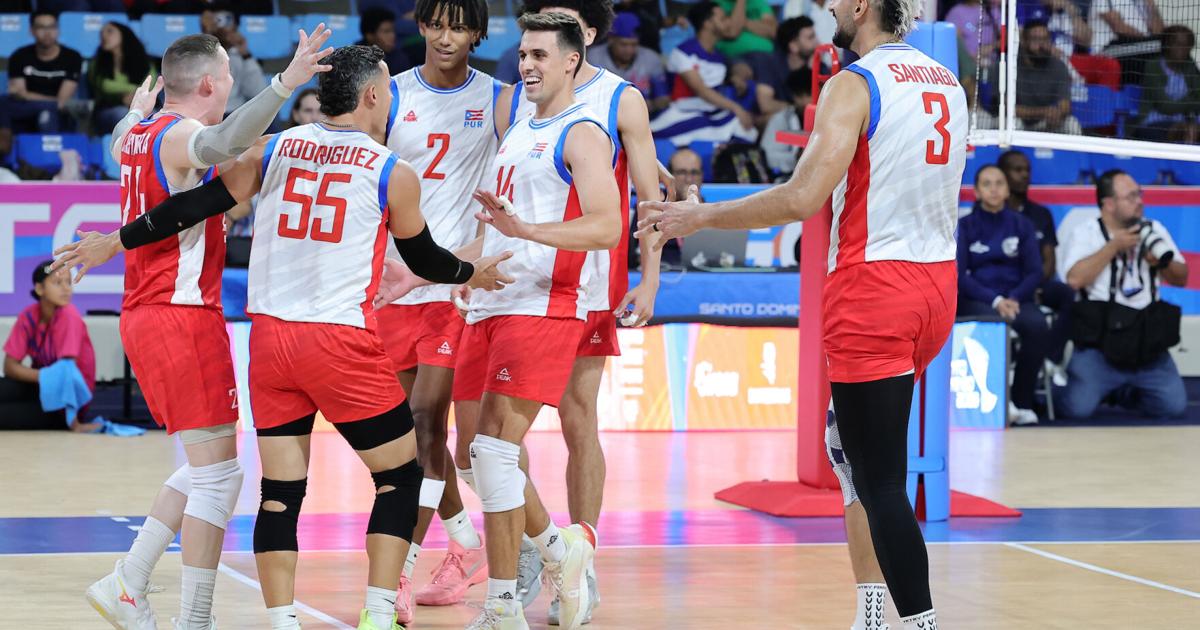 Puerto Rico pelea hasta el final y conquista la plata en el voleibol masculino