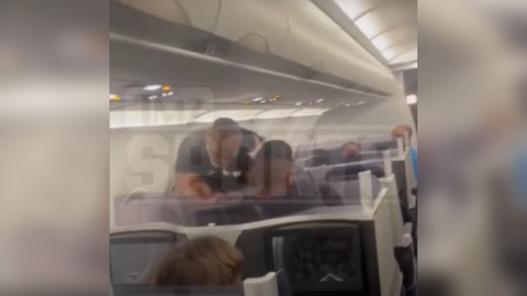 Mike Tyson le da una paliza a un hombre que intentaba llamar su atención en un avión 6262066928921.image