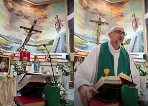Imagen del artículo de El Vocero: [VIDEO] Una cruz de madera se desplomó sobre él: Sacerdote muere durante misa transmitida en vivo