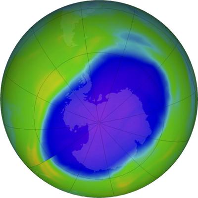 La capa de ozono se recupera lentamente y el agujero sobre la Antártida se reparará en 2066