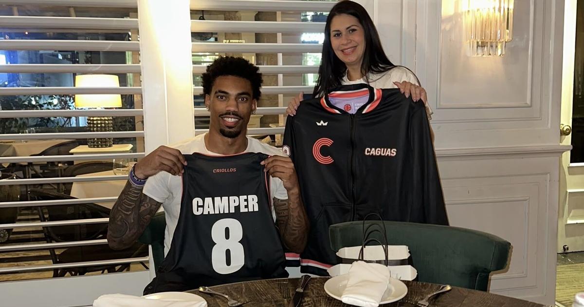 Manny Camper firma contrato multianual con los Criollos de Caguas para el BSN 2027