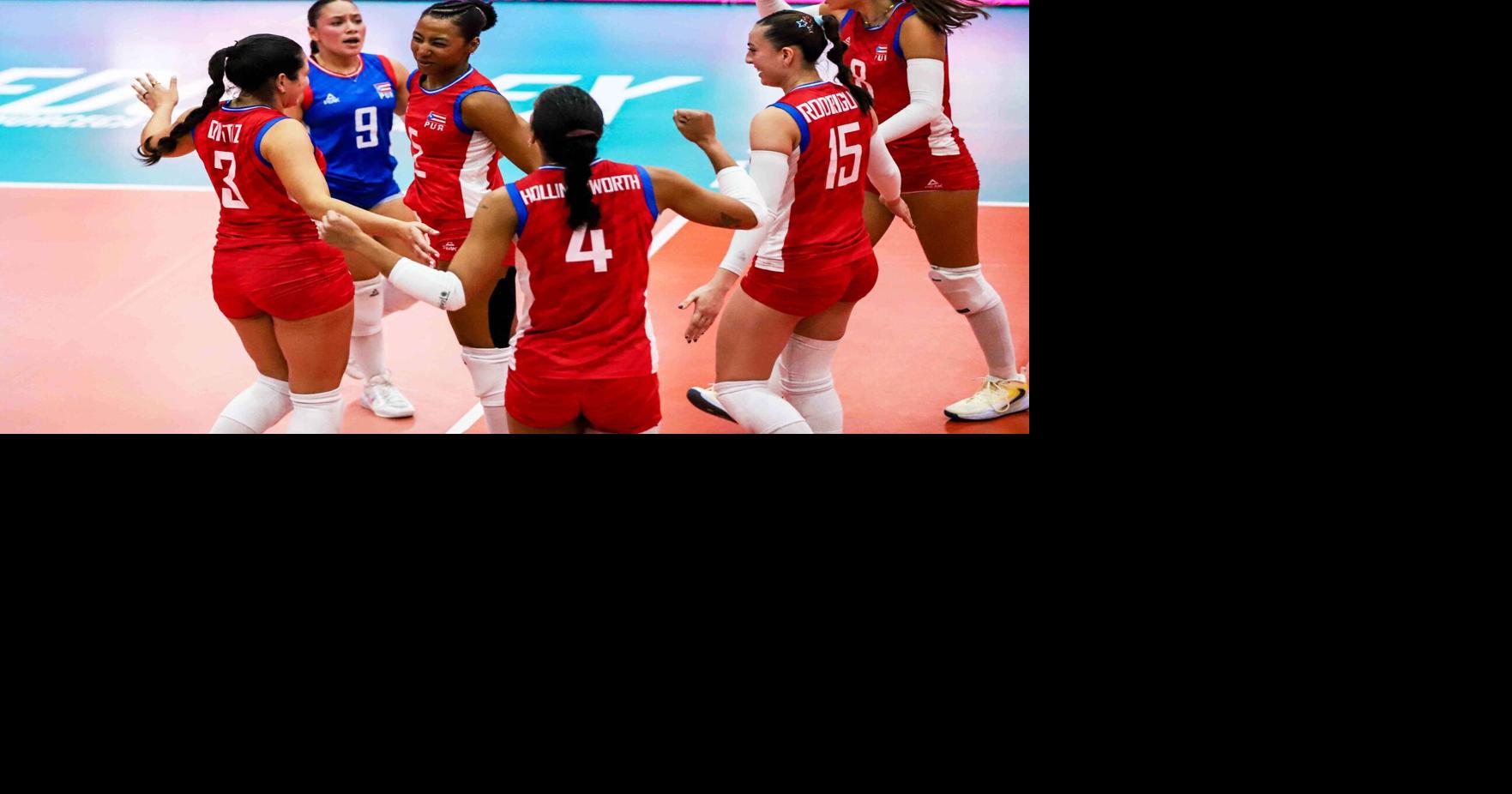 Puerto Rico vence 3-0 a República Dominicana y avanza a semifinales del NORCECA Final Six