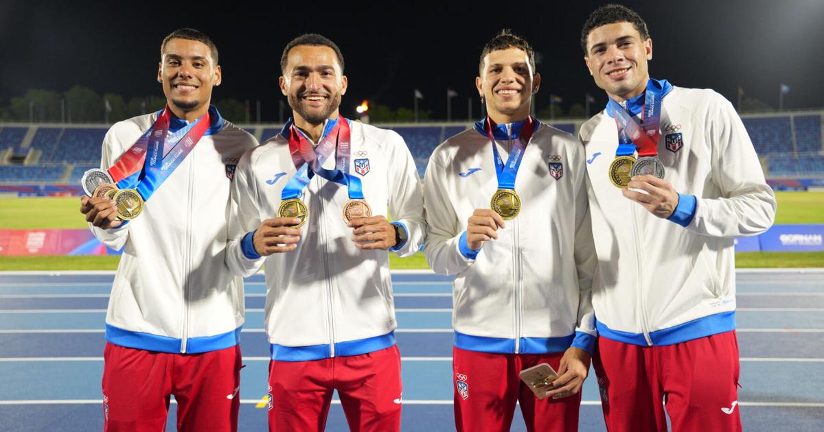 Puerto Rico vive su mejor momento en atletismo en 88 años con generación dorada de velocistas