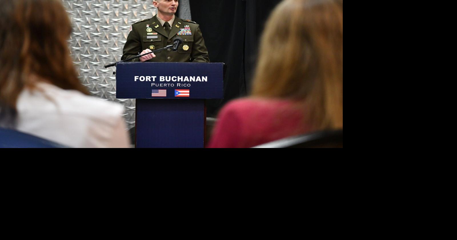 Coronel David Brewer asume mando del Fuerte Buchanan y destaca valor estratégico de Puerto Rico