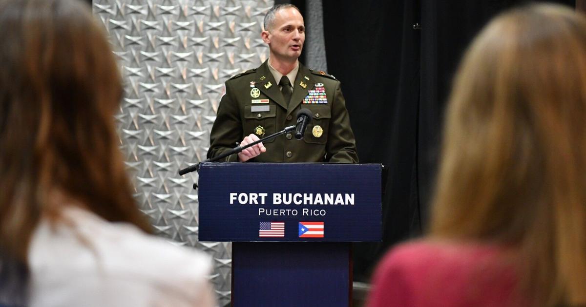 Coronel David Brewer asume mando del Fuerte Buchanan y destaca valor estratégico de Puerto Rico