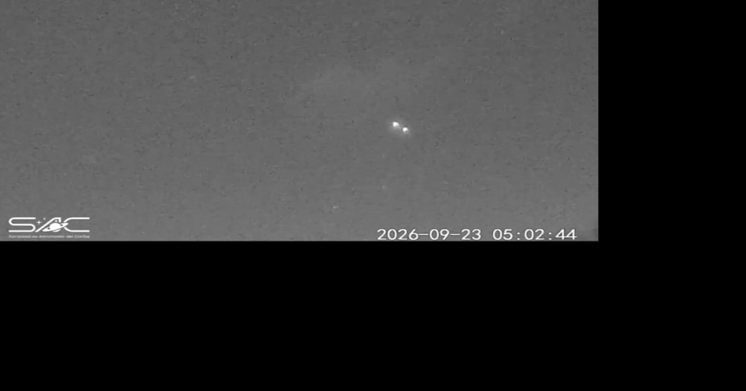 SAC identifica brillantes luces en el cielo de PR como "flare satelital" de satélites militares