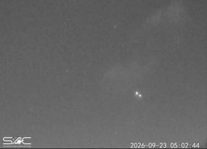 Imagen del artículo de El Vocero: ¿Qué eran esas dos brillantes luces que aparecieron en el cielo y luego desaparecieron?