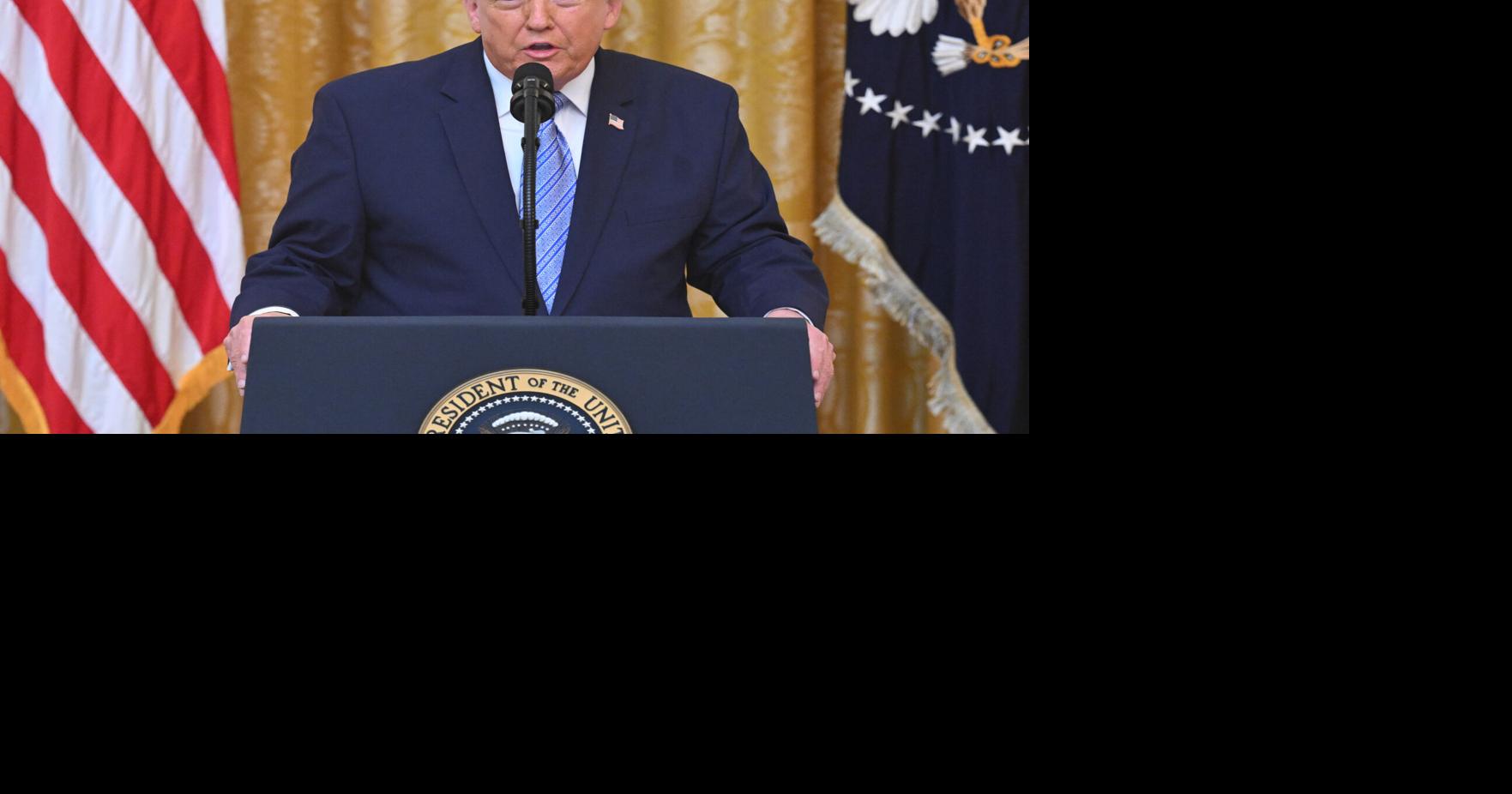 Trump reaviva teorías sobre elecciones de 2020 en mensaje televisado a la nación