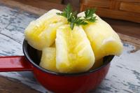 Yuca en su plato
