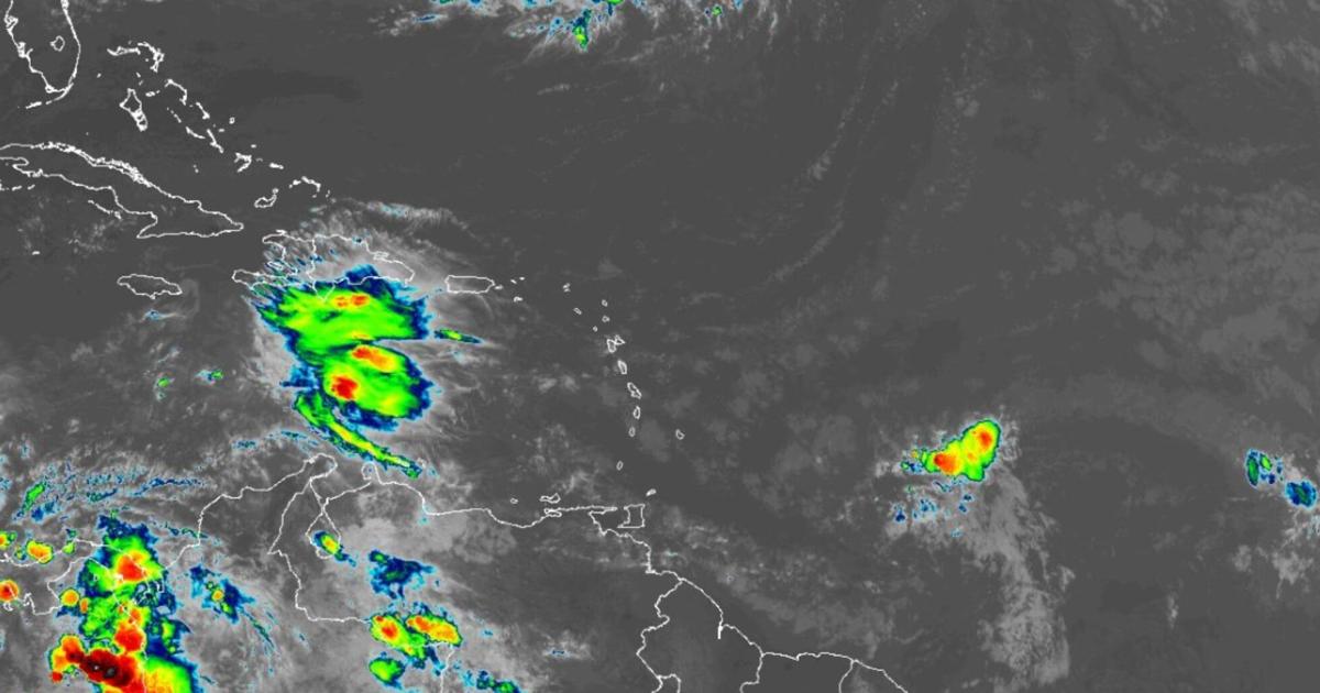 Onda tropical traerá tormentas eléctricas el domingo al oeste de Puerto Rico