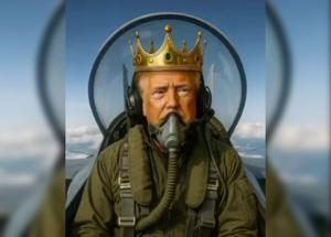 Trump publica video con IA burlándose de manifestantes de “No Kings”