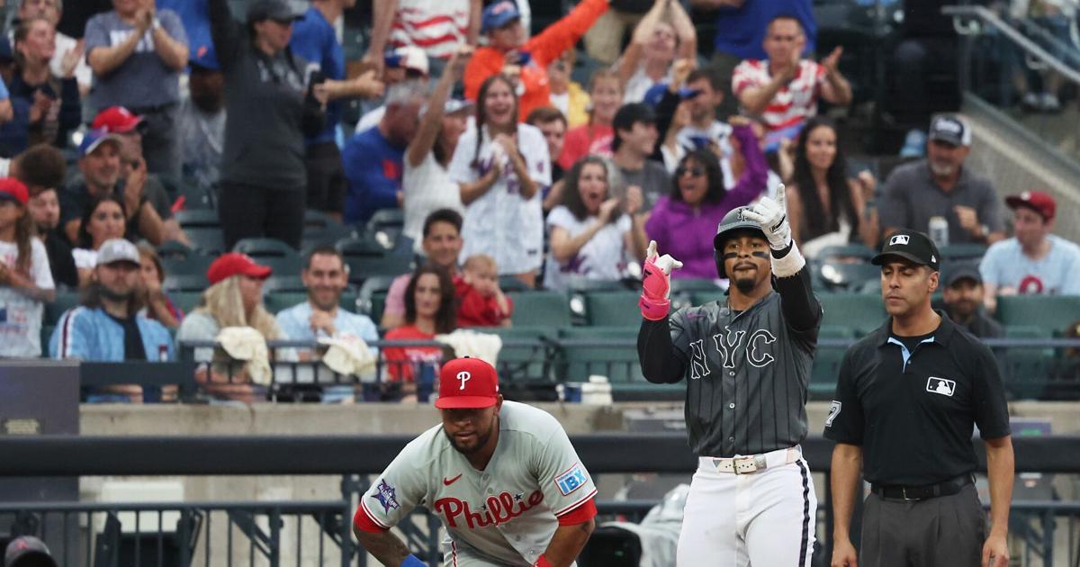 Lindor y Soto lideran a los Mets en victoria 6-2 sobre los Phillies