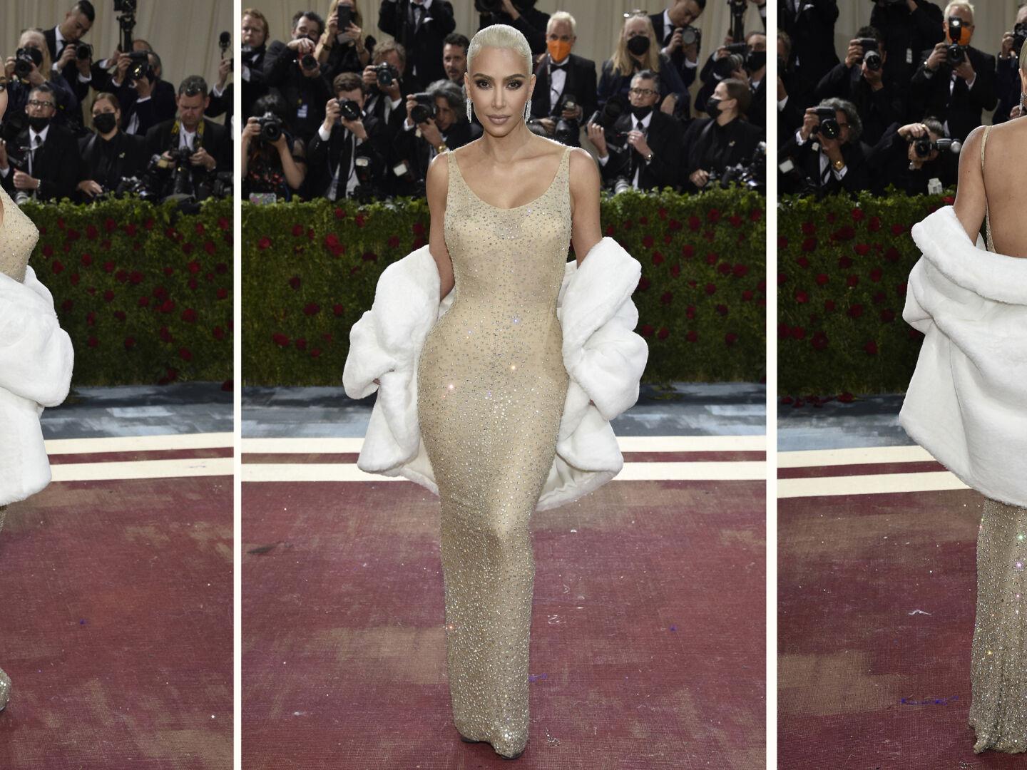Gala del Met: Kim Kardashian luce un vestido original de Marilyn Monroe  valorado en cerca de $5 millones | Otros 