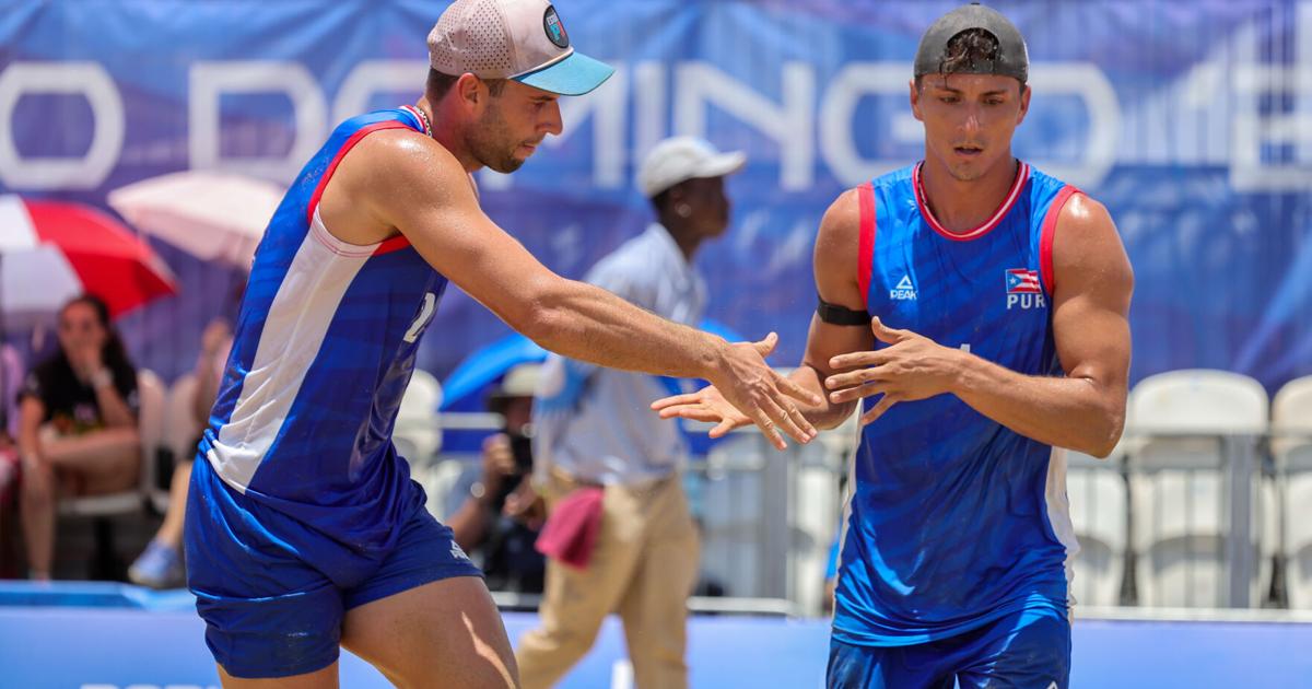 Rivera y Figueroa conquistan el bronce en voleibol de playa masculino en Santo Domingo 2026