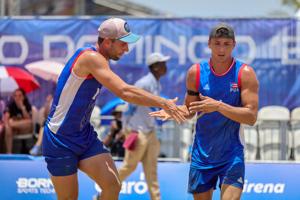 Imagen del artículo de El Vocero: Puerto Rico domina a Nicaragua y captura el bronce en voleibol de playa masculino