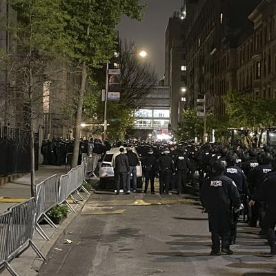 EN VIVO: Policías de Nueva York entran en el campus de Universidad de Columbia
