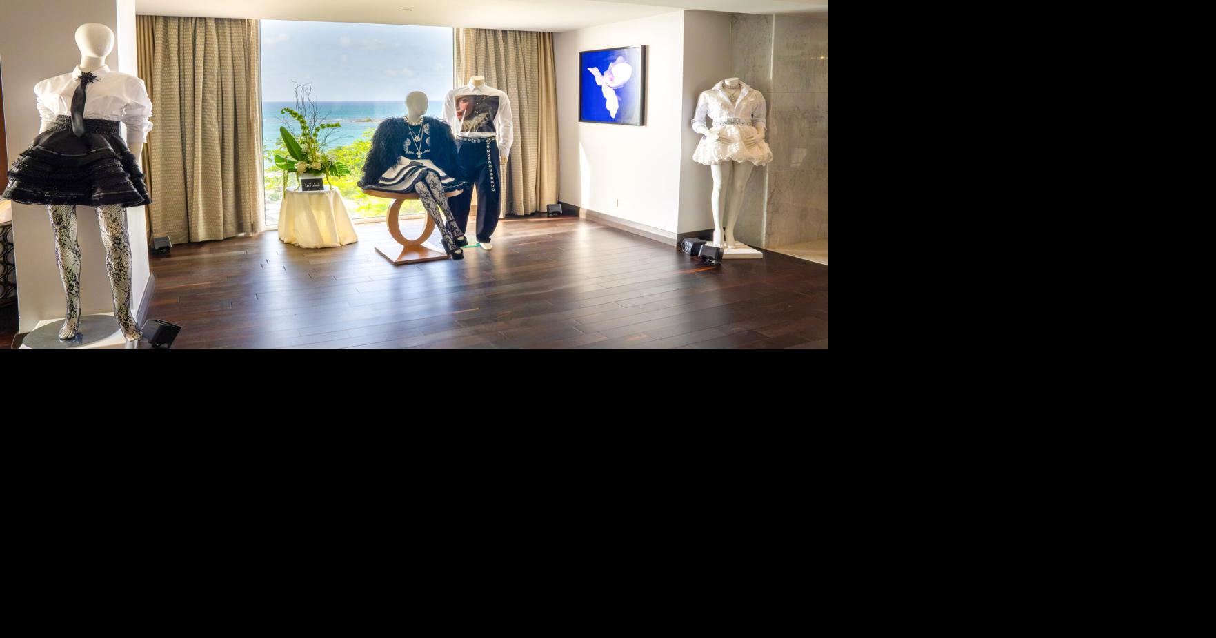 Diseñador Luis Antonio presenta colección Opulentia en el Fairmont El San Juan Hotel