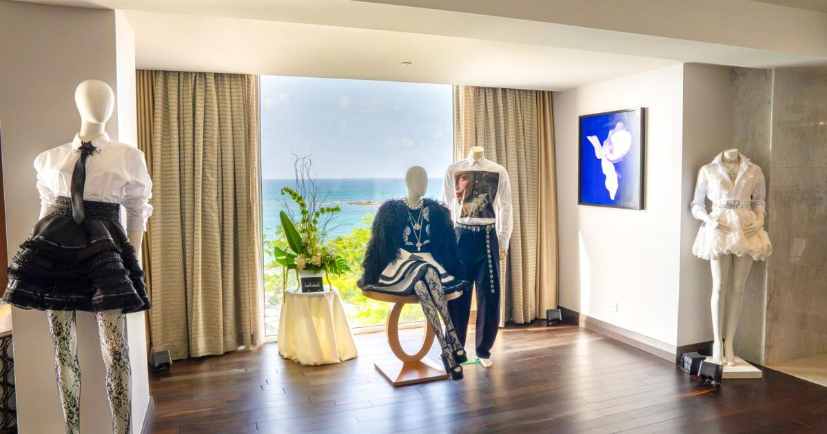 Diseñador Luis Antonio presenta colección Opulentia en el Fairmont El San Juan Hotel