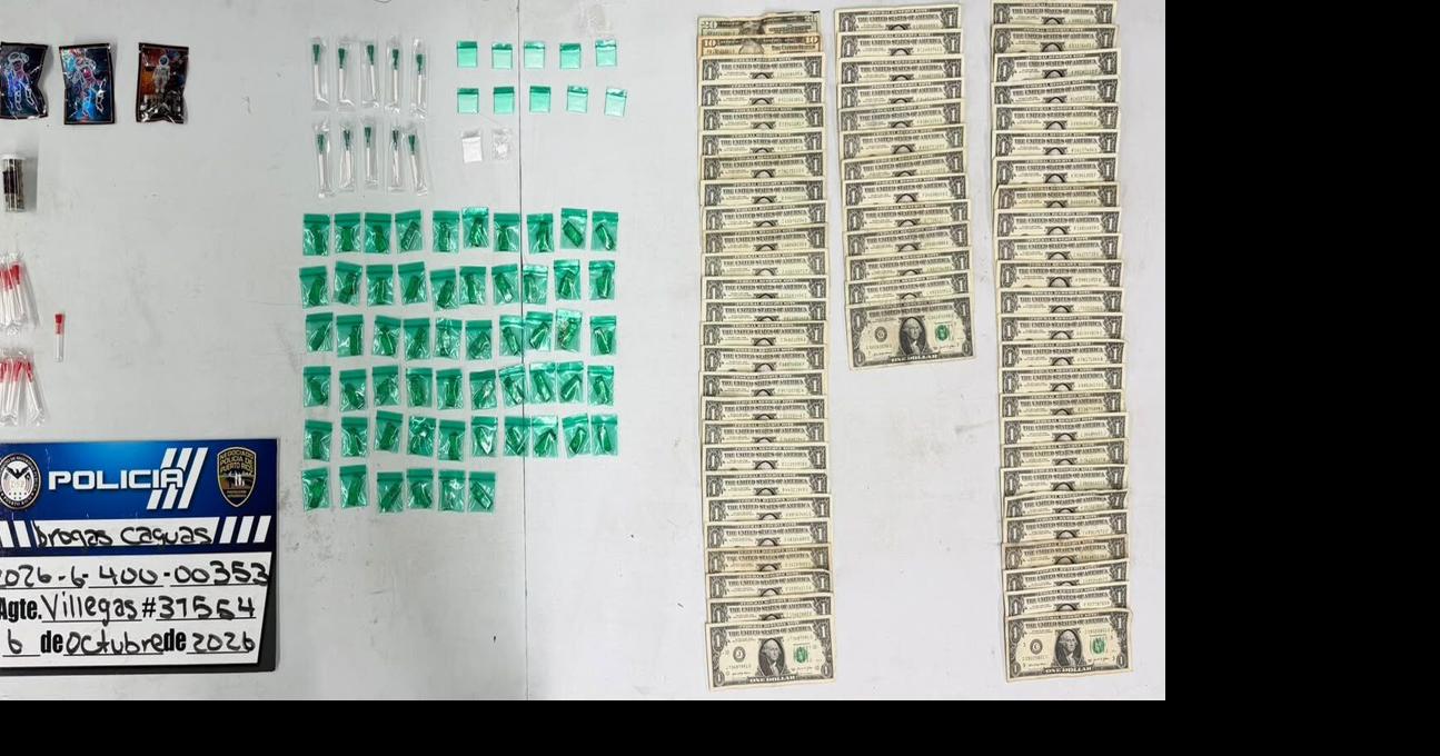 Radican cargos contra cinco hombres por casos de drogas en Caguas