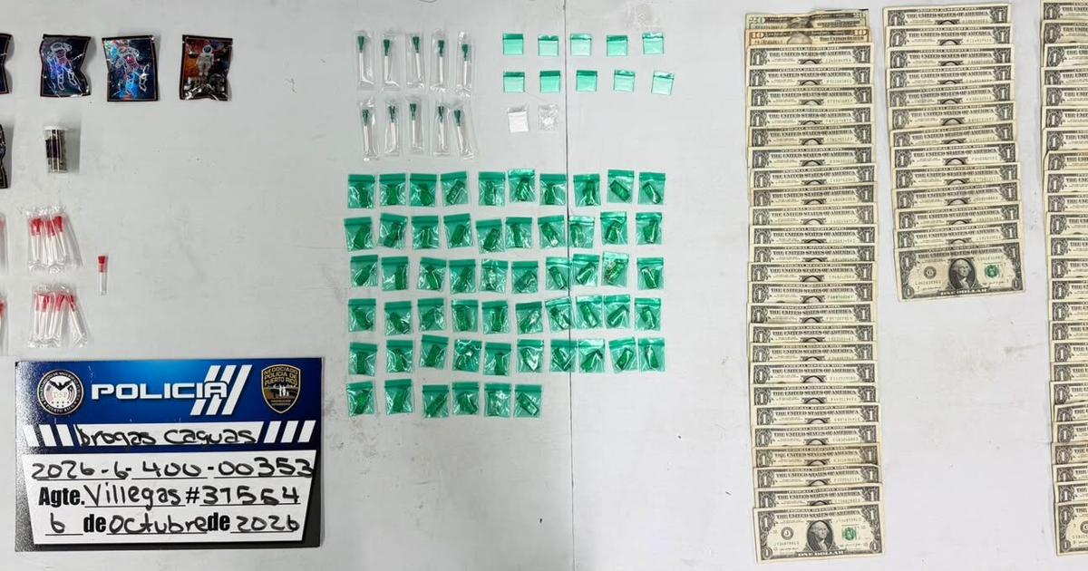 Radican cargos contra cinco hombres por casos de drogas en Caguas