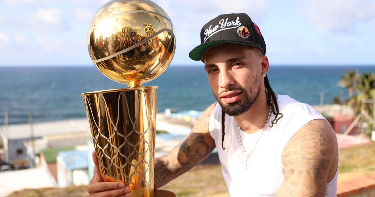 José Alvarado lleva clínicas de baloncesto gratuitas a niños de La Perla en San Juan