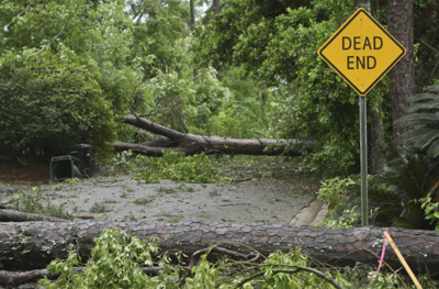 Víctima mortal en Luisiana tras fuertes tormentas