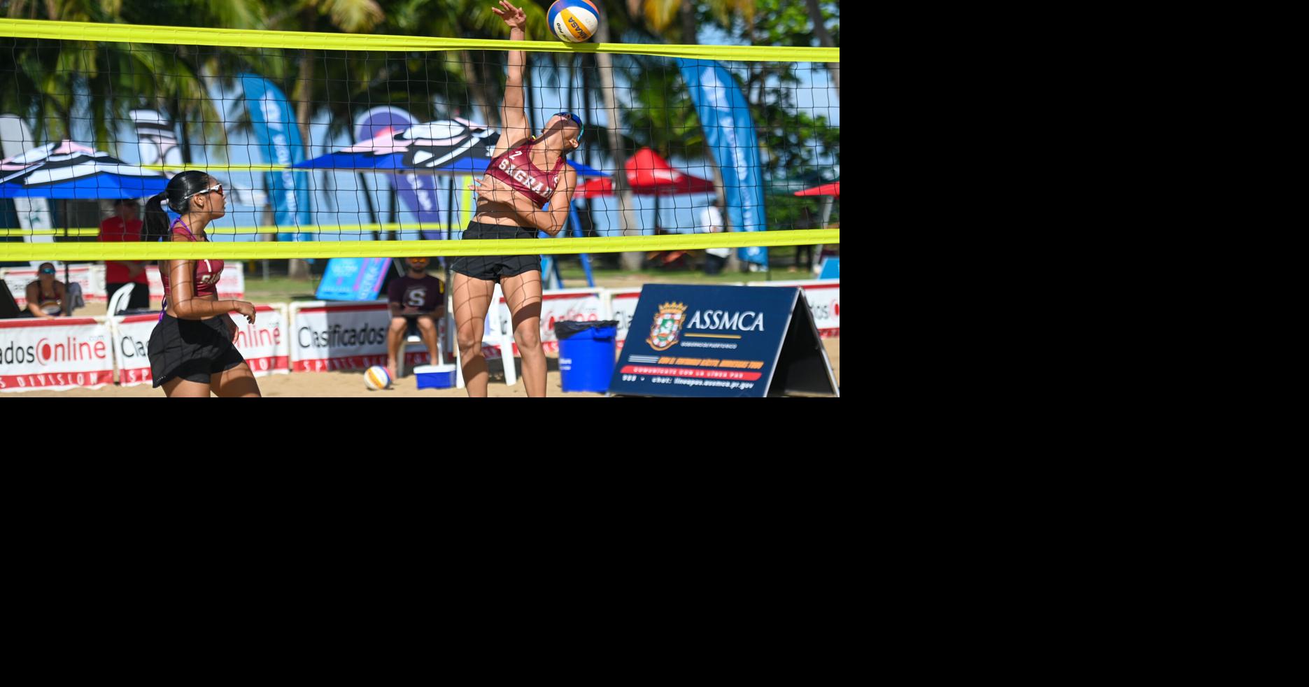 Clasificadas las mejores parejas del voleibol de playa a segunda ronda del Festival Deportivo