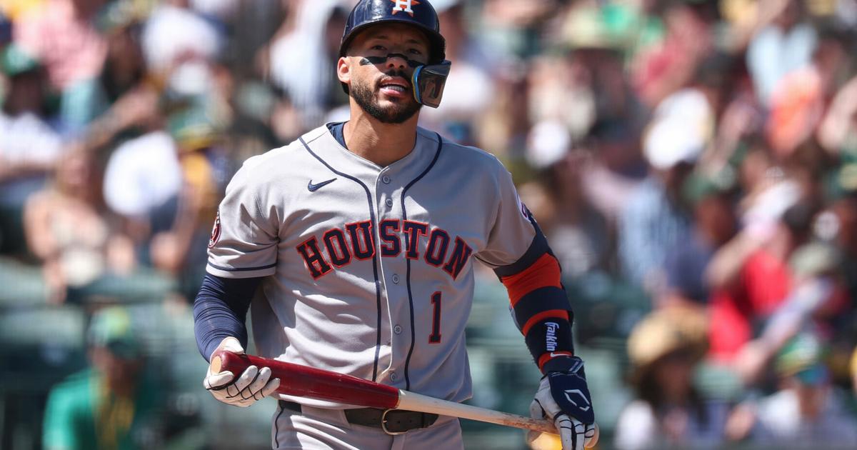 Carlos Correa se lesiona previo al triunfo de Astros por 2-1 sobre Dodgers
